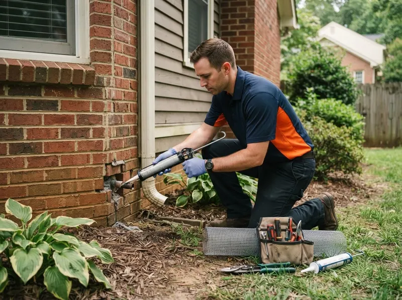 Residential Rodent Exclusion in Durham, NC